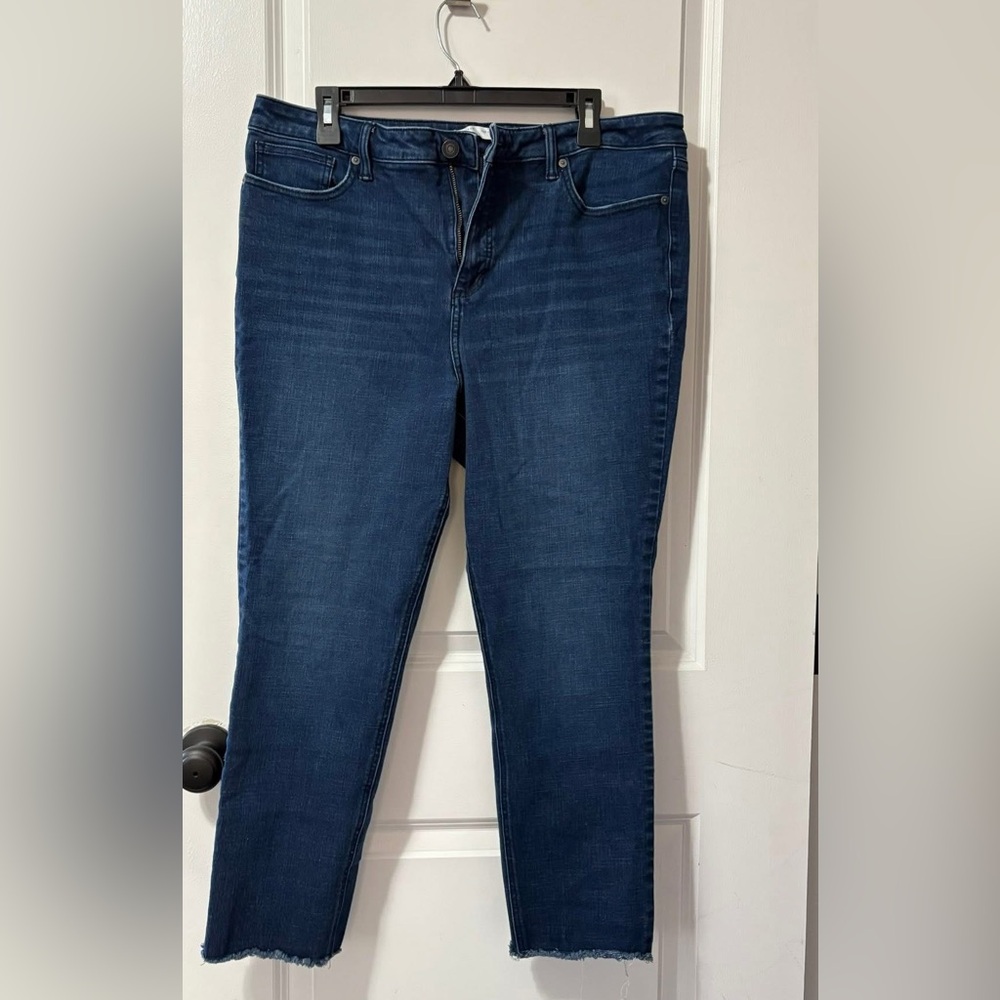 LC Lauren Conrad Dark Blue Skinny Jeans